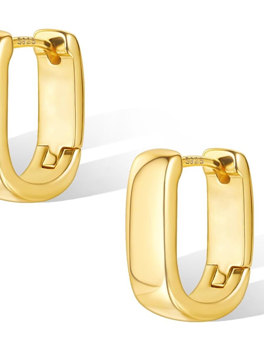 Small Chunky Silver Hoop Earrings for Women Small Gold Hoop Earrings | Hypoaller